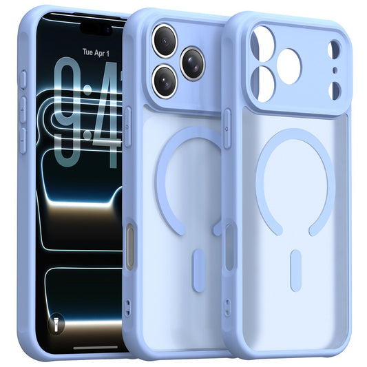 MagSafe tok Apple iPhone 18 Pro / 17 Pro-hoz, Techsuit, HaloFrost II, Kék