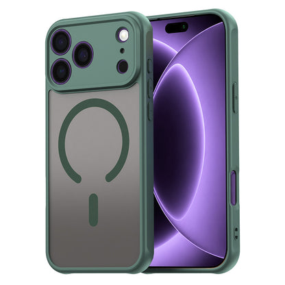 MagSafe tok Apple iPhone 18 Pro / 17 Pro-hoz, Techsuit, HaloFrost II, Zöld
