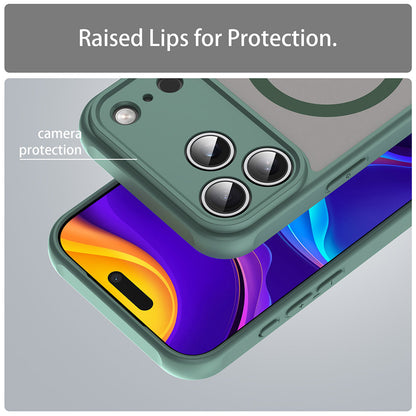 MagSafe tok Apple iPhone 18 Pro / 17 Pro-hoz, Techsuit, HaloFrost II, Zöld