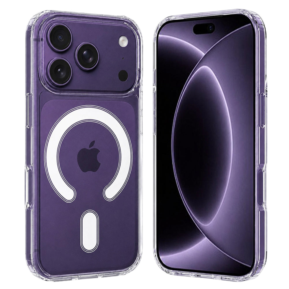 MagSafe tok Apple iPhone 18 Pro / 17 Pro-hoz, Techsuit, Pro, Átlátszó
