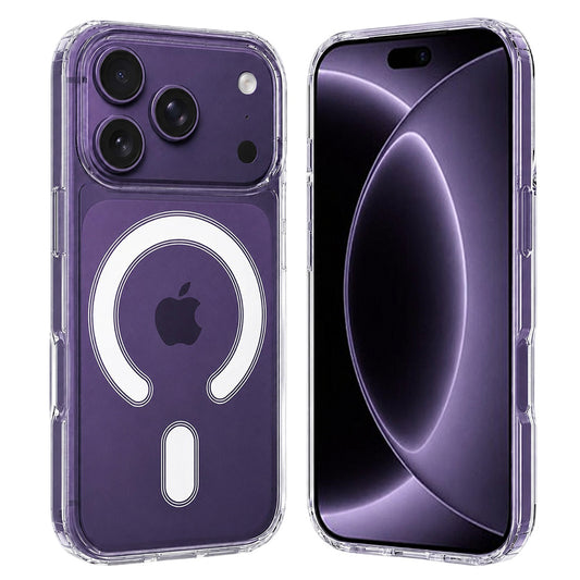 MagSafe tok Apple iPhone 18 Pro / 17 Pro-hoz, Techsuit, Pro, Átlátszó