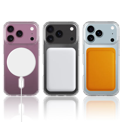 MagSafe tok Apple iPhone 18 Pro / 17 Pro-hoz, Techsuit, Pro, Átlátszó