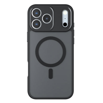 MagSafe tok Apple iPhone 18 Pro / 17 Pro-hoz, Techsuit, PureFrost, Fekete Szatén