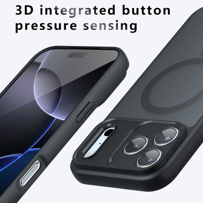 MagSafe tok Apple iPhone 18 Pro / 17 Pro-hoz, Techsuit, PureFrost, Fekete Szatén