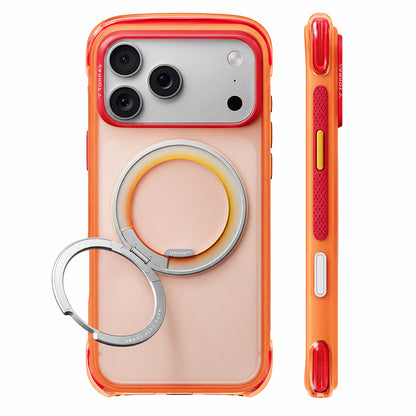 MagSafe tok Apple iPhone 18 Pro / 17 Pro készülékhez, Torras, O3 Air Core, Narancssárga