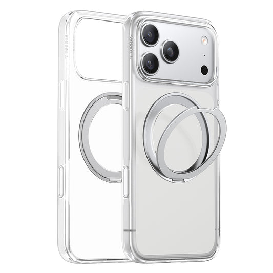 MagSafe tok Apple iPhone 18 Pro / 17 Pro-hoz, Torras, Ostand O1 Guardian, Átlátszó