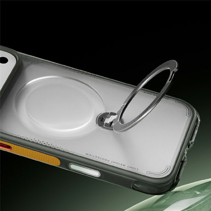 MagSafe tok Apple iPhone 18 Pro / 17 Pro-hoz, Torras, Ostand Q3 Air Football, Szürke