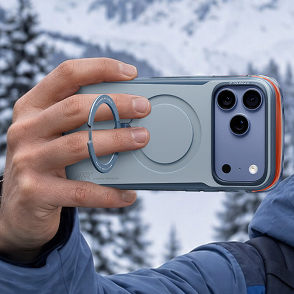 MagSafe Case for Apple iPhone 18 Pro / 17 Pro, Torras, Ostand Q3 Air Pro, Purple