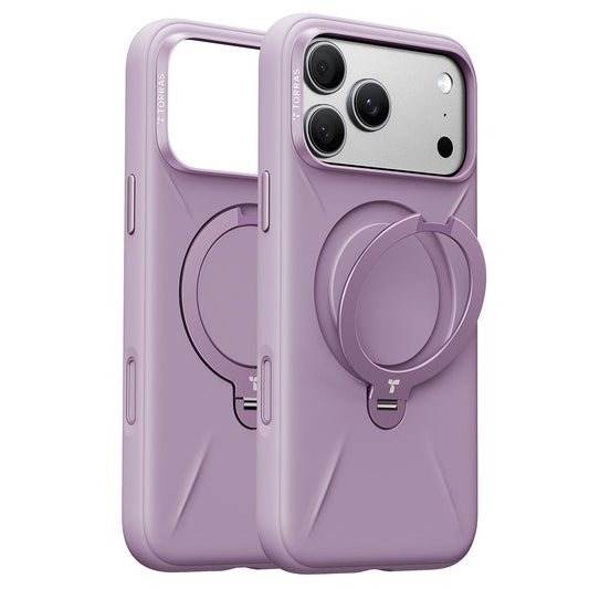 MagSafe tok Apple iPhone 18 Pro / 17 Pro-hoz, Torras, QPRO szilikon, lila