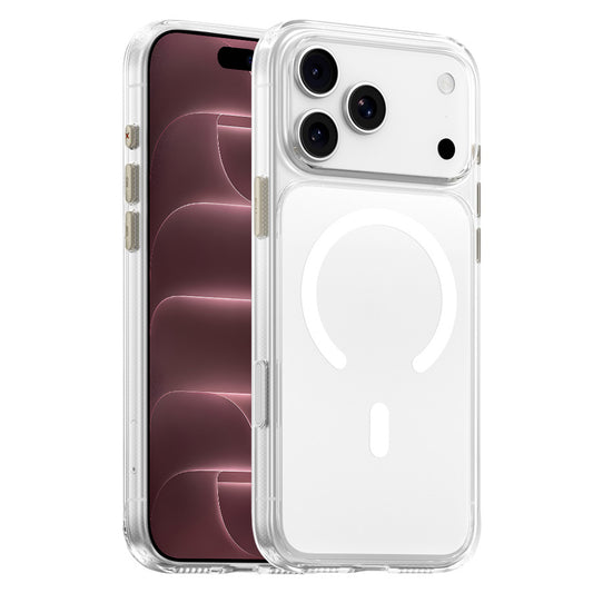 MagSafe tok Apple iPhone 18 Pro Max / 17 Pro Max készülékhez, Blueo, Crystal+ ütésálló, átlátszó