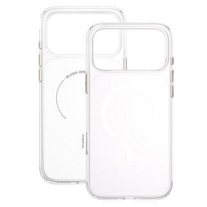 MagSafe tok Apple iPhone 18 Pro Max / 17 Pro Max készülékhez, Blueo, Crystal+ ütésálló, átlátszó