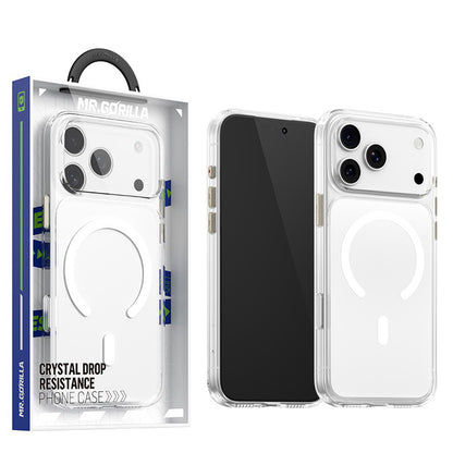MagSafe tok Apple iPhone 18 Pro Max / 17 Pro Max készülékhez, Blueo, Crystal+ ütésálló, átlátszó