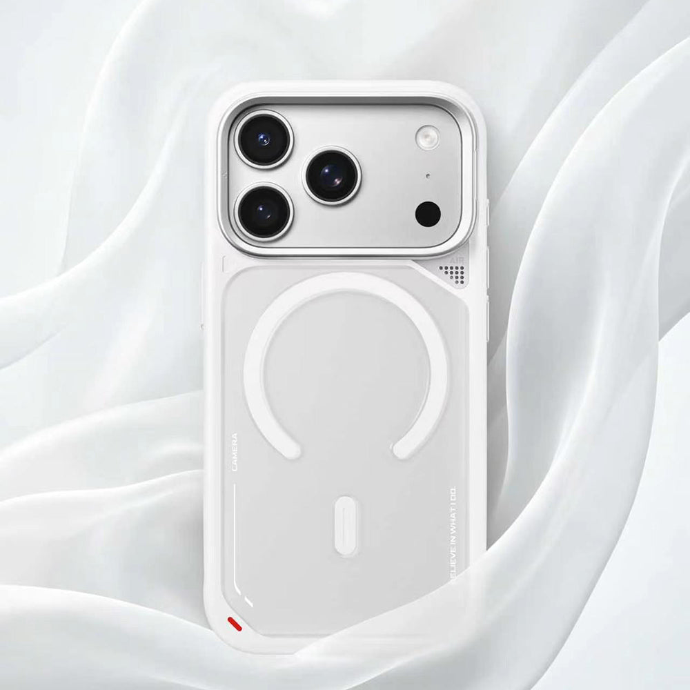 MagSafe tok Apple iPhone 18 Pro Max / 17 Pro Max készülékhez, Blueo, hőelvezető állvánnyal, szaténfekete