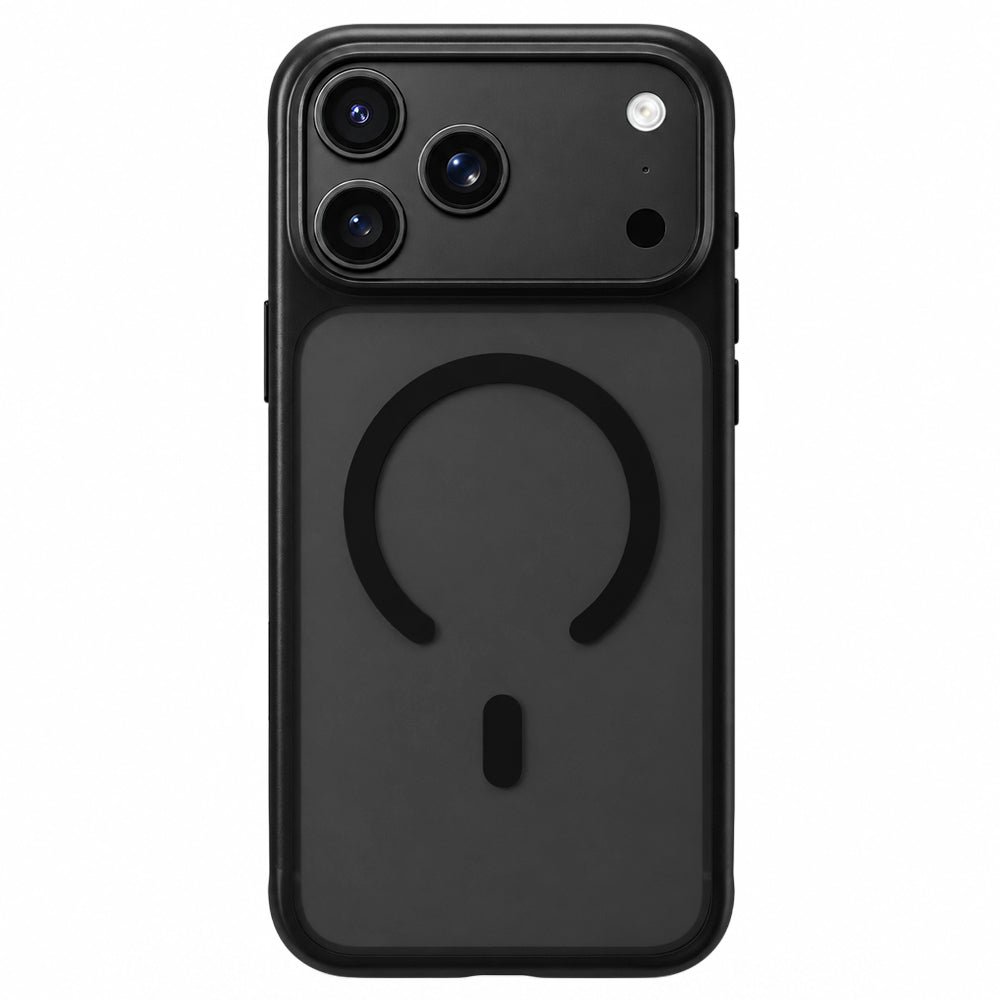 MagSafe Case for Apple iPhone 18 Pro Max / 17 Pro Max, Blueo, Skin-Friendly Anti-Drop, Satin Black