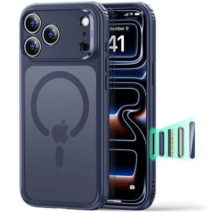 MagSafe tok Apple iPhone 18 Pro Max / 17 Pro Max számára, ESR, Classic Hybrid, Selyemkék