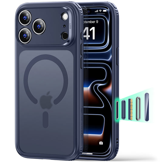 MagSafe tok Apple iPhone 18 Pro Max / 17 Pro Max számára, ESR, Classic Hybrid, Selyemkék