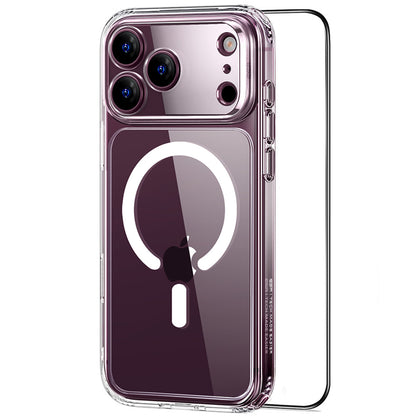 MagSafe tok Apple iPhone 18 Pro Max / 17 Pro Max készülékhez, ESR, Classic Hybrid képernyővédővel, átlátszó