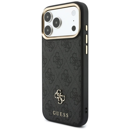 Guess 4G kártyatartós, fekete MagSafe tok Apple iPhone 18 Pro Max / 17 Pro Max készülékhez