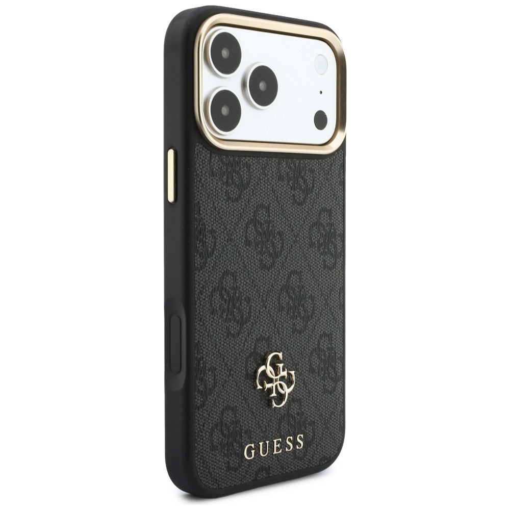Guess 4G kártyatartós, fekete MagSafe tok Apple iPhone 18 Pro Max / 17 Pro Max készülékhez