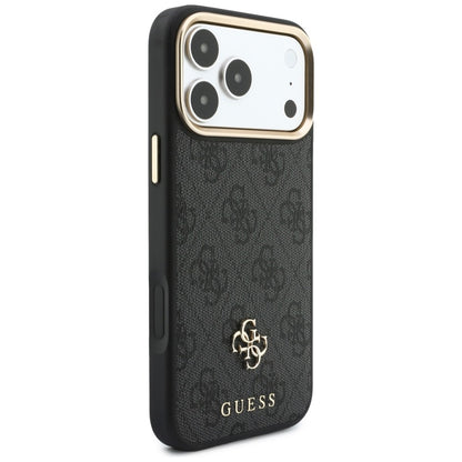Guess 4G kártyatartós, fekete MagSafe tok Apple iPhone 18 Pro Max / 17 Pro Max készülékhez