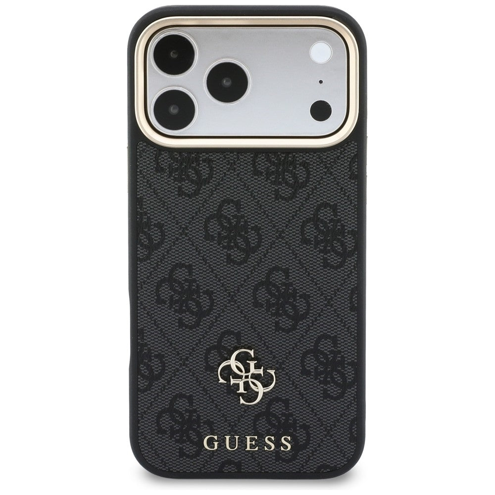 Guess 4G kártyatartós, fekete MagSafe tok Apple iPhone 18 Pro Max / 17 Pro Max készülékhez