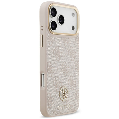 MagSafe tok Apple iPhone 18 Pro Max / 17 Pro Max készülékhez, Guess, 4G Strass Logo, rózsaszín