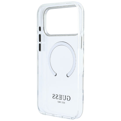 MagSafe tok Apple iPhone 18 Pro Max / 17 Pro Max készülékhez, Guess, Fém Kontúr, Ezüst