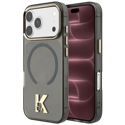 MagSafe tok Apple iPhone 18 Pro Max / 17 Pro Max készülékhez, Karl Lagerfeld, IML Karl Head Logo, fekete