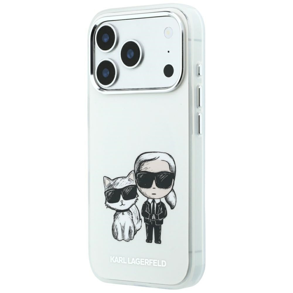 MagSafe tok Apple iPhone 18 Pro Max / 17 Pro Max készülékhez, Karl Lagerfeld, KC Bodies Sketch, Bézs
