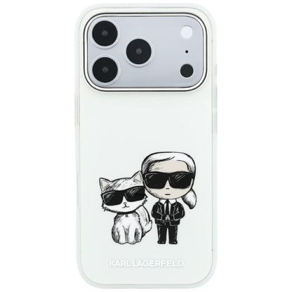 MagSafe tok Apple iPhone 18 Pro Max / 17 Pro Max készülékhez, Karl Lagerfeld, KC Bodies Sketch, Bézs