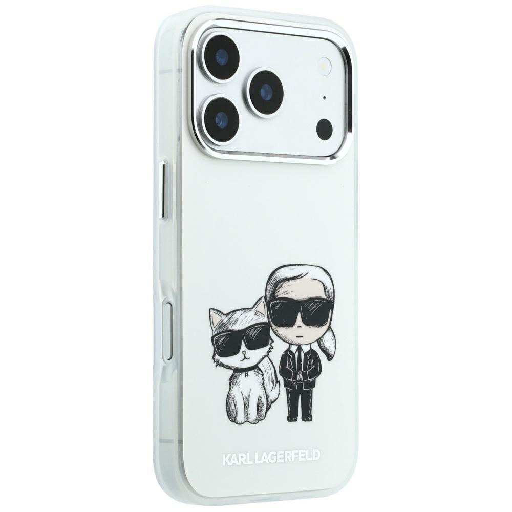 MagSafe tok Apple iPhone 18 Pro Max / 17 Pro Max készülékhez, Karl Lagerfeld, KC Bodies Sketch, Bézs