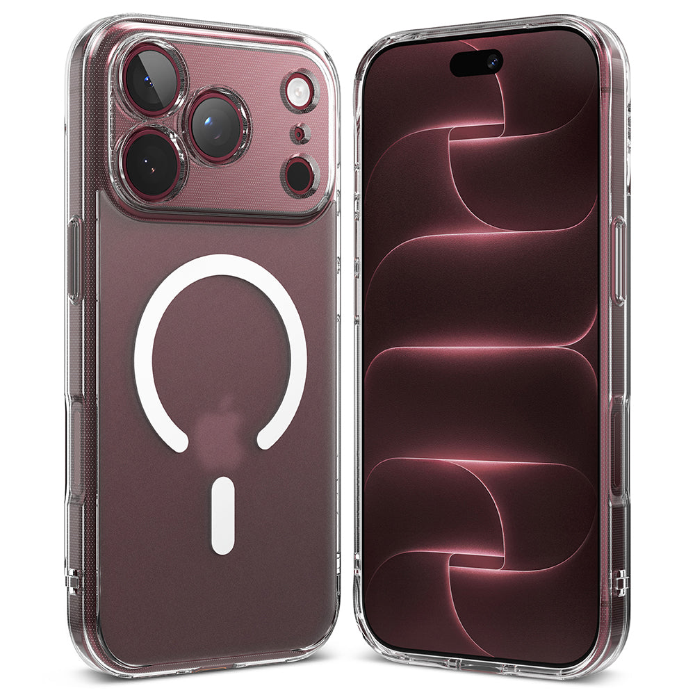MagSafe tok Apple iPhone 18 Pro Max / 17 Pro Max készülékhez, Ringke, Fusion, matt átlátszó
