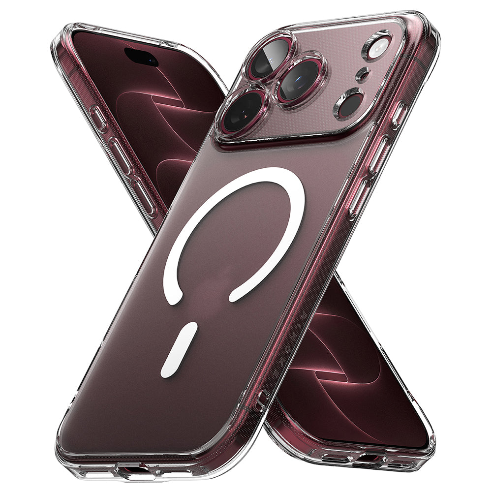 MagSafe tok Apple iPhone 18 Pro Max / 17 Pro Max készülékhez, Ringke, Fusion, matt átlátszó
