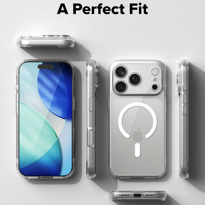 MagSafe tok Apple iPhone 18 Pro Max / 17 Pro Max készülékhez, Ringke, Fusion, matt átlátszó
