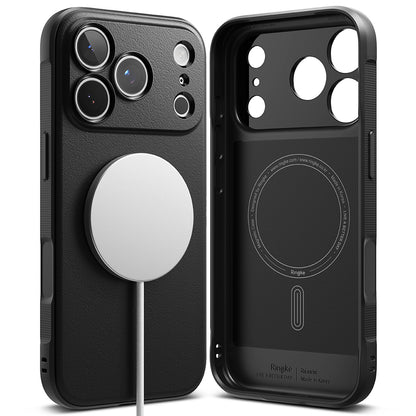 MagSafe tok Apple iPhone 18 Pro Max / 17 Pro Max készülékhez, Ringke, Onyx, Fekete