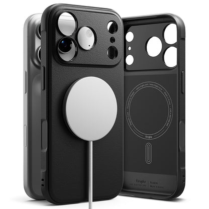 MagSafe tok Apple iPhone 18 Pro Max / 17 Pro Max készülékhez, Ringke, Onyx, Fekete