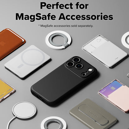 MagSafe tok Apple iPhone 18 Pro Max / 17 Pro Max készülékhez, Ringke, Onyx, Fekete