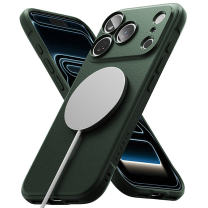 MagSafe tok Apple iPhone 18 Pro Max / 17 Pro Max készülékhez, Ringke, Onyx, Sötétzöld