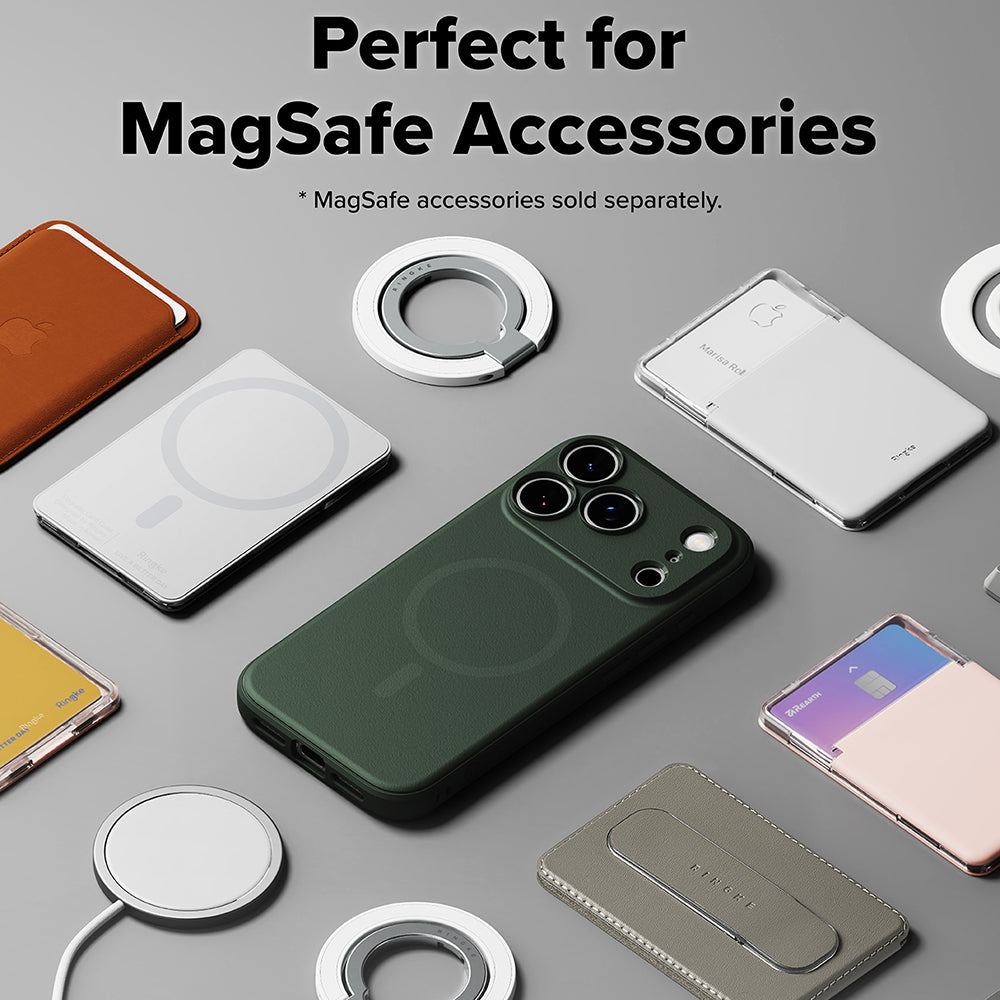 MagSafe tok Apple iPhone 18 Pro Max / 17 Pro Max készülékhez, Ringke, Onyx, Sötétzöld