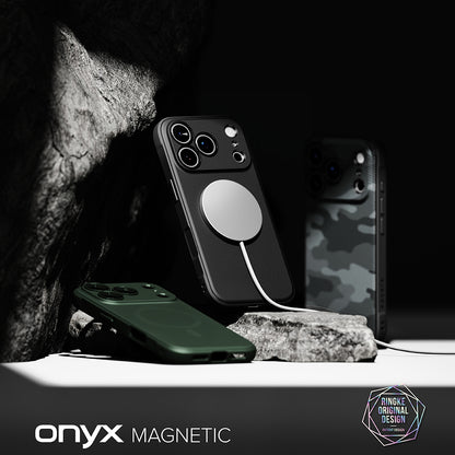 MagSafe tok Apple iPhone 18 Pro Max / 17 Pro Max készülékhez, Ringke, Onyx, Sötétzöld