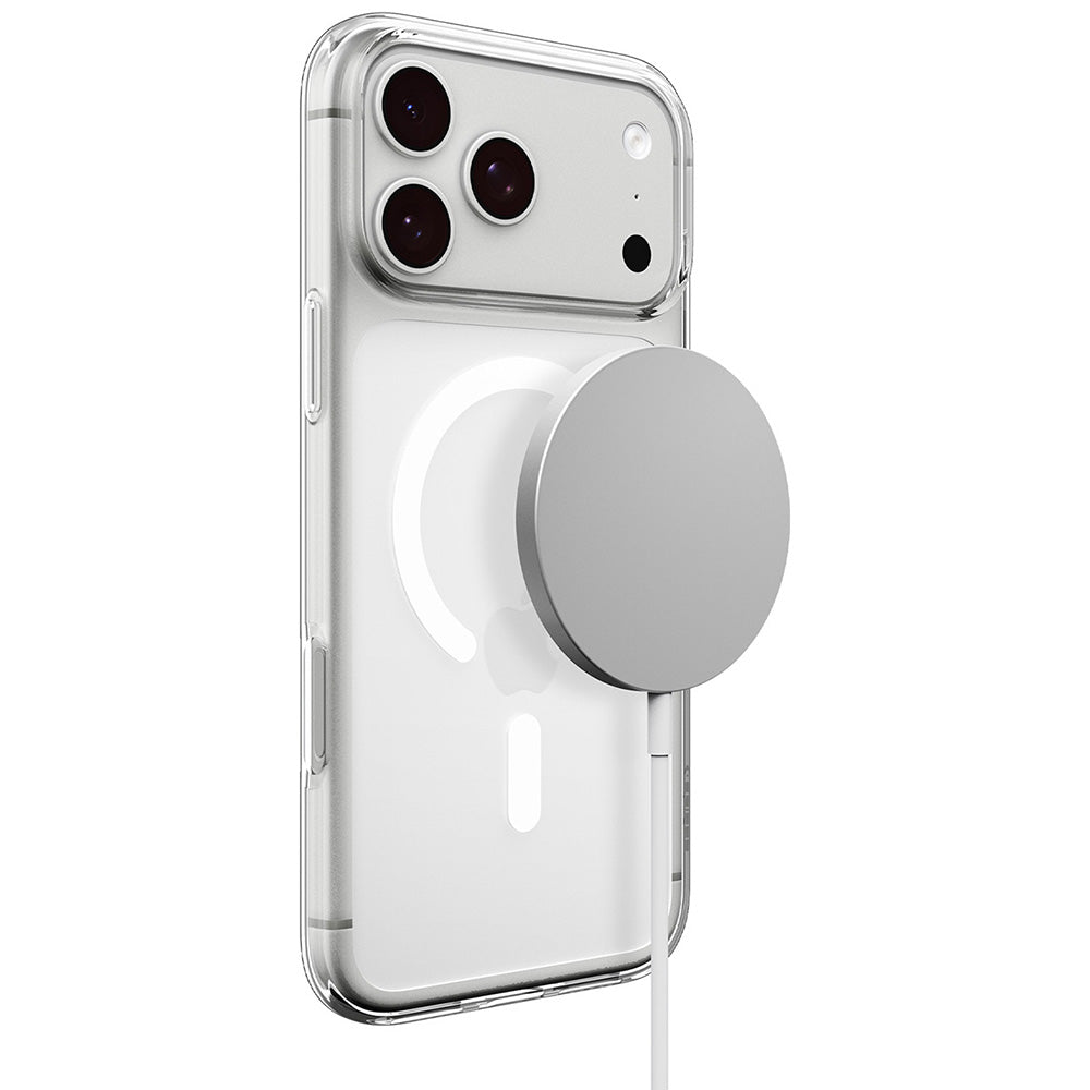 MagSafe tok Apple iPhone 18 Pro Max / 17 Pro Max készülékhez, Spigen, Liquid Crystal, Átlátszó Fehér ACS12143