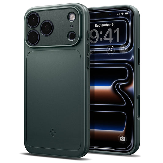 MagSafe tok Apple iPhone 18 Pro Max / 17 Pro Max, Spigen, Thin Fit, Zöld ACS12106
