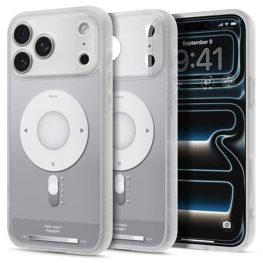 MagSafe tok Apple iPhone 18 Pro Max / 17 Pro Max készülékhez, Spigen, Ultra Hybrid Classic, Ezüst ACS12130