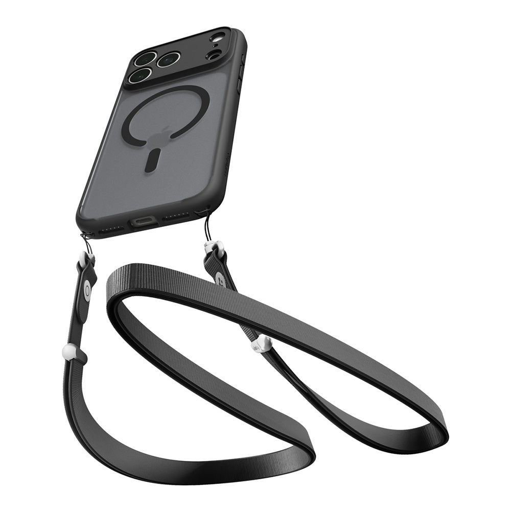 MagSafe tok Apple iPhone 18 Pro Max / 17 Pro Max készülékhez, Spigen, Ultra Hybrid, Fekete Szatén ACS12123