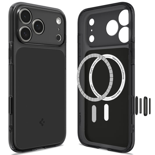 MagSafe tok Apple iPhone 18 Pro Max / 17 Pro Max készülékhez, Spigen, Ultra Hybrid T, Matt fekete ACS12134