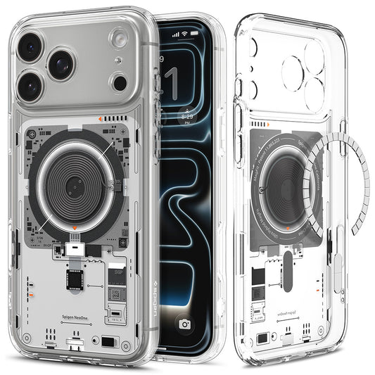 MagSafe tok Apple iPhone 18 Pro Max / 17 Pro Max készülékhez, Spigen, Ultra Hybrid Neo One, Átlátszó ACS12129