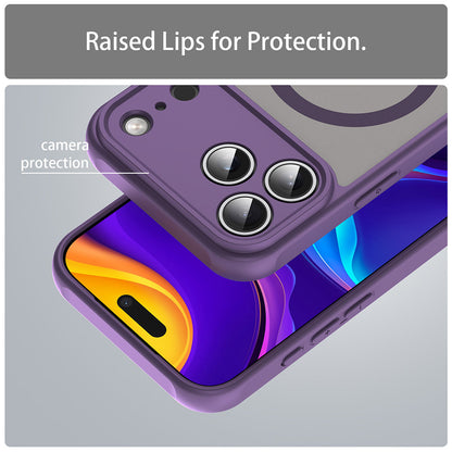 MagSafe Case for Apple iPhone 18 Pro Max / 17 Pro Max, Techsuit, HaloFrost II, Purple