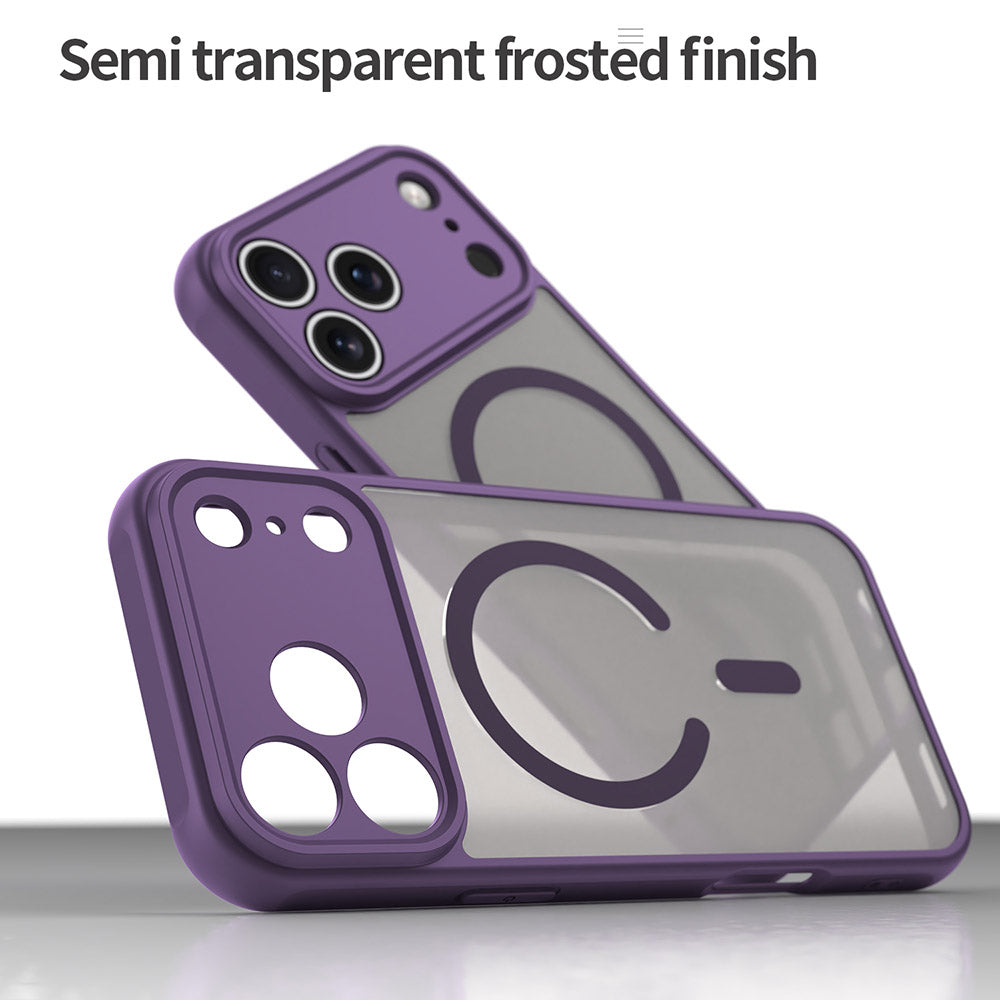 MagSafe Case for Apple iPhone 18 Pro Max / 17 Pro Max, Techsuit, HaloFrost II, Purple