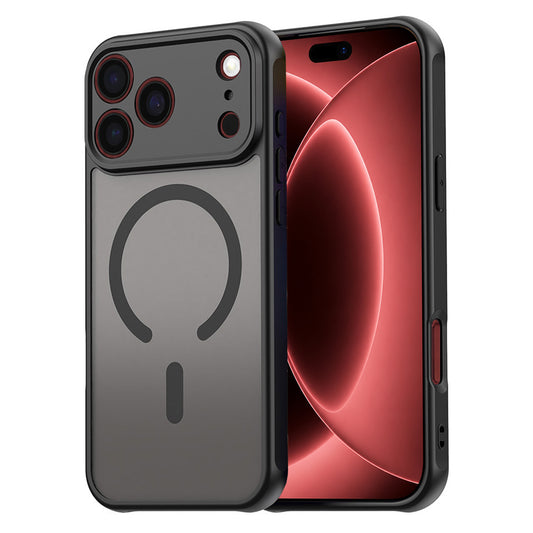 MagSafe tok Apple iPhone 18 Pro Max / 17 Pro Max készülékhez, Techsuit, HaloFrost II, Fekete