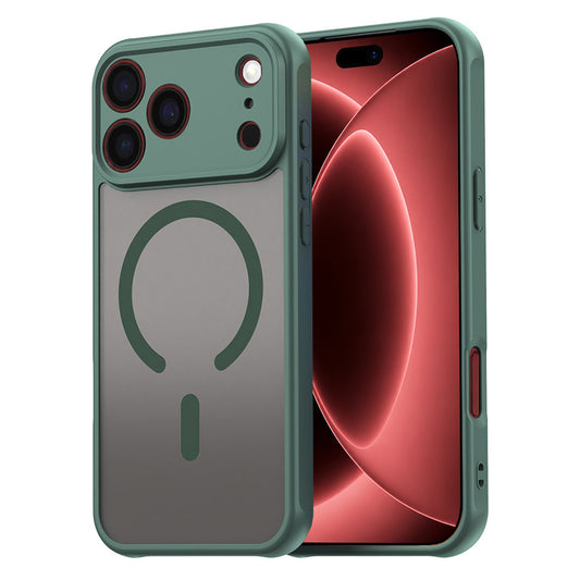 MagSafe tok Apple iPhone 18 Pro Max / 17 Pro Max készülékhez, Techsuit, HaloFrost II, Zöld